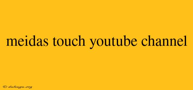 Meidas Touch Youtube Channel