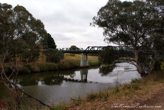 Maribyrnong river trail melbourne australia statistic journey some end
