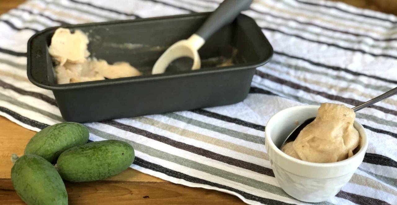 Feijoa Ice Cream Recipe: A Tropical Treat with a Tangy Twist