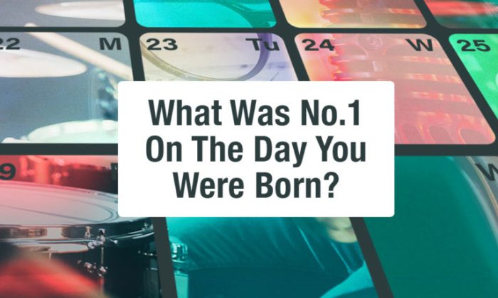 What Was The Number 1 Song When I Was Born