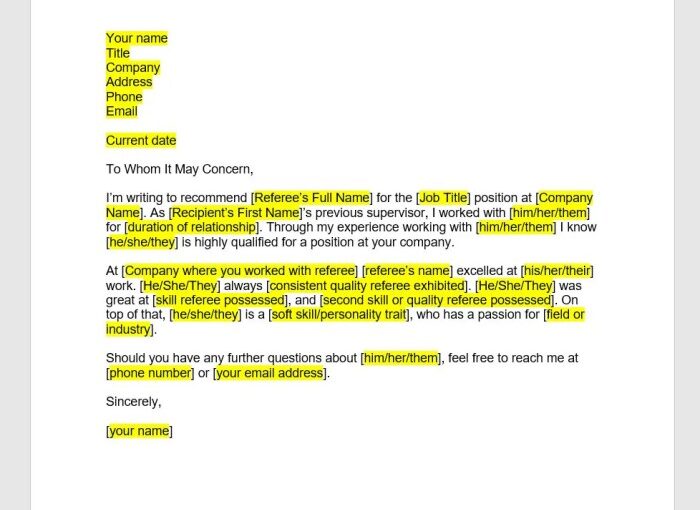 Apa Itu Surat Referensi Kerja dan Cara Mendapatkannya?